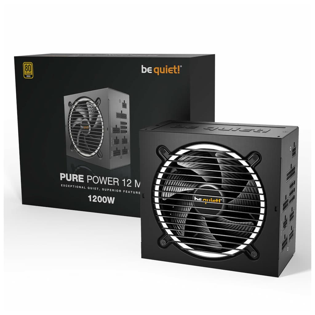 ATX 1200W - Pure Power 12 M 80+ Gold - BN346 - BN346 | be quiet!