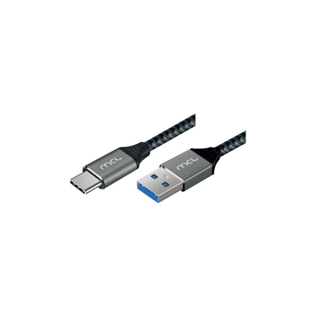 Câble USB Type C vers Type A USB 3.0 - 2m Tressé - MC1D99A003C0532 | MCL Samar