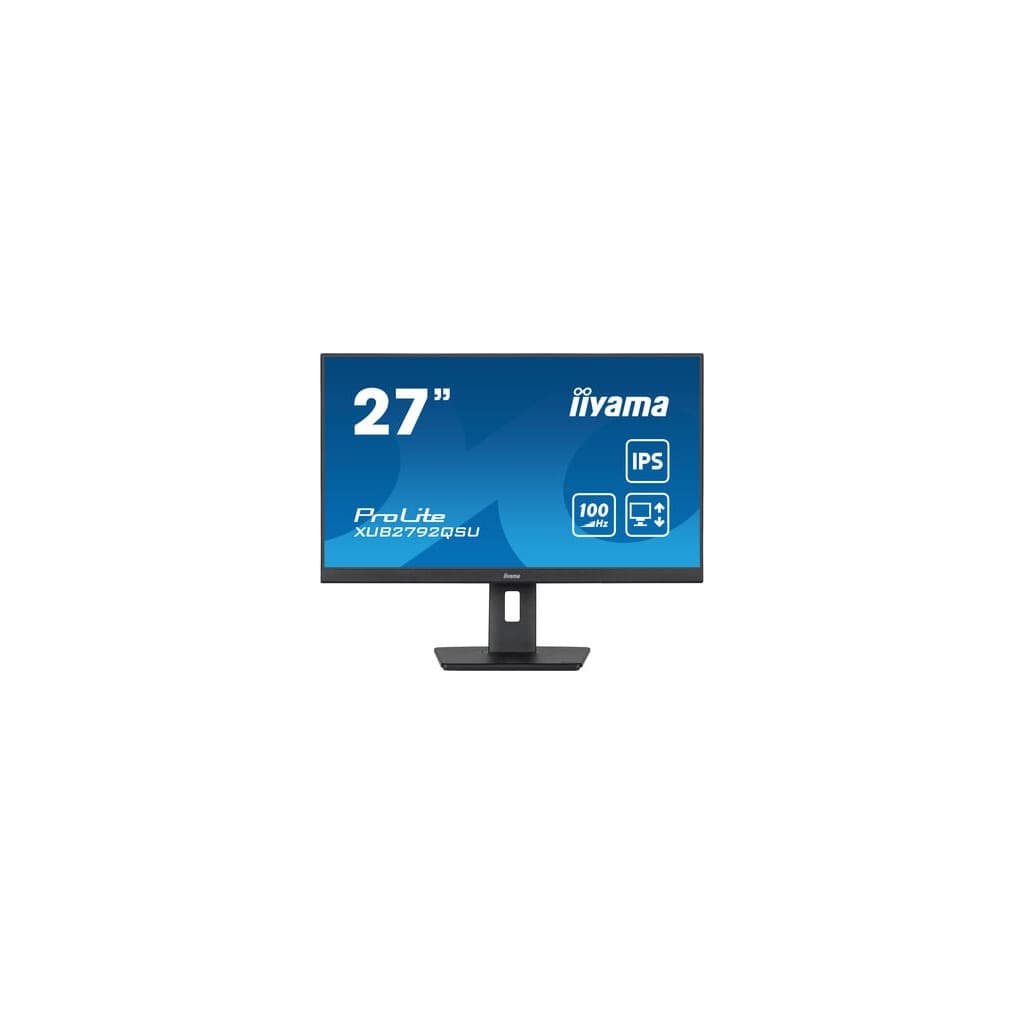 XUB2792QSU-B6 27" WQHD - 100Hz - 0.4ms - IPS - FreeSync - XUB2792QSUB6 | Iiyama