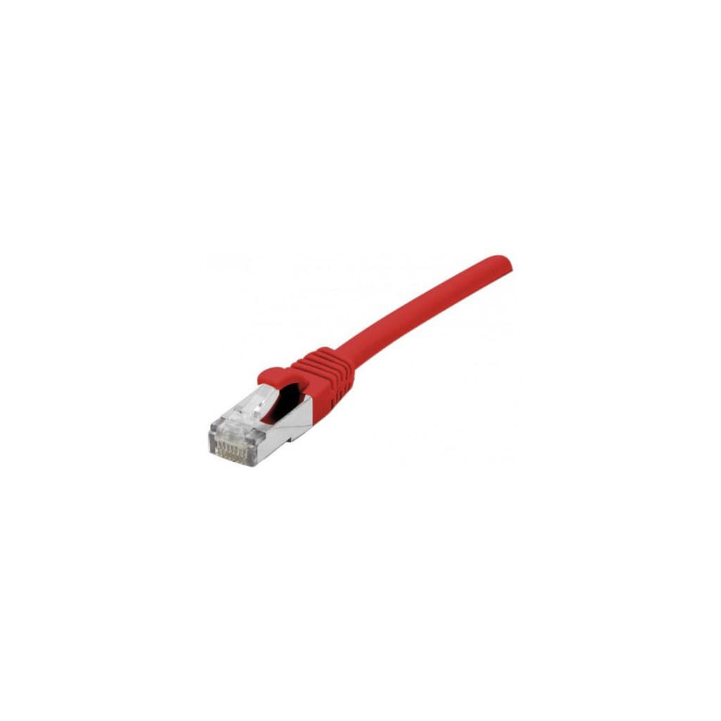Cable Cat.6A S - FTP LS0H Rouge Snagless - 0.5m - 858467 | Dexlan