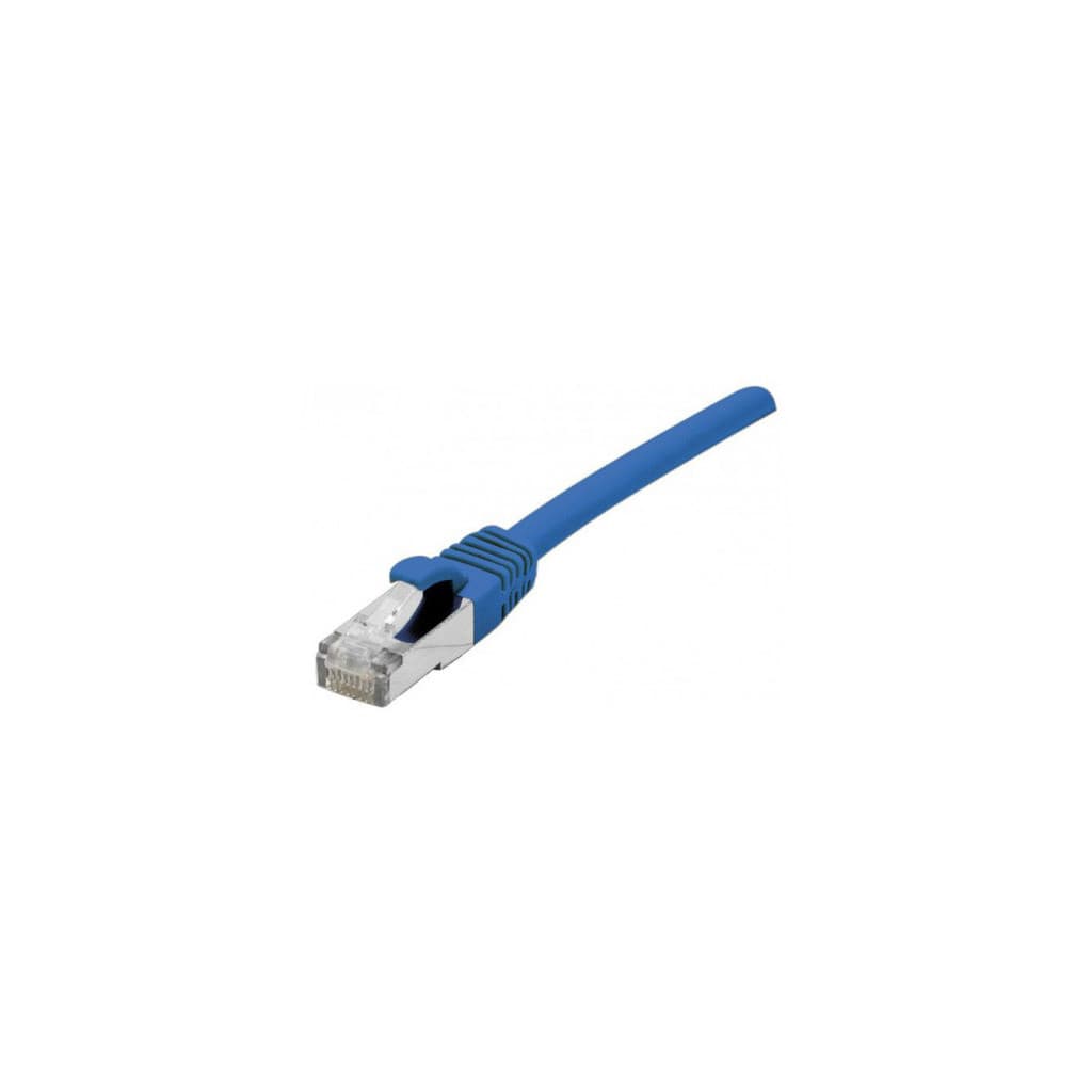Cable Cat.6A S - FTP LS0H Bleu Snagless - 0.5m - 858451 | Dexlan