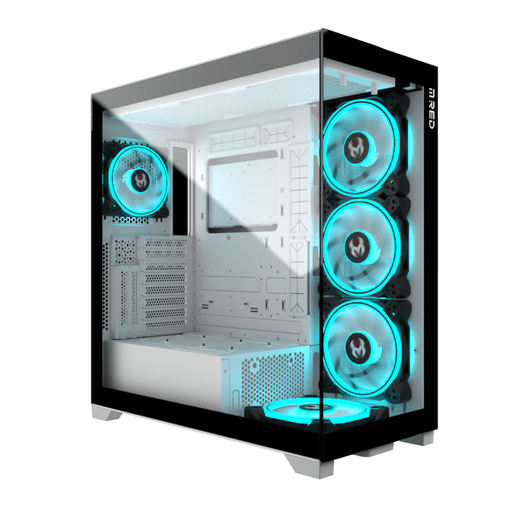 Radiant.X White - GT - Sans Alim - ATX - MR033 | M.RED