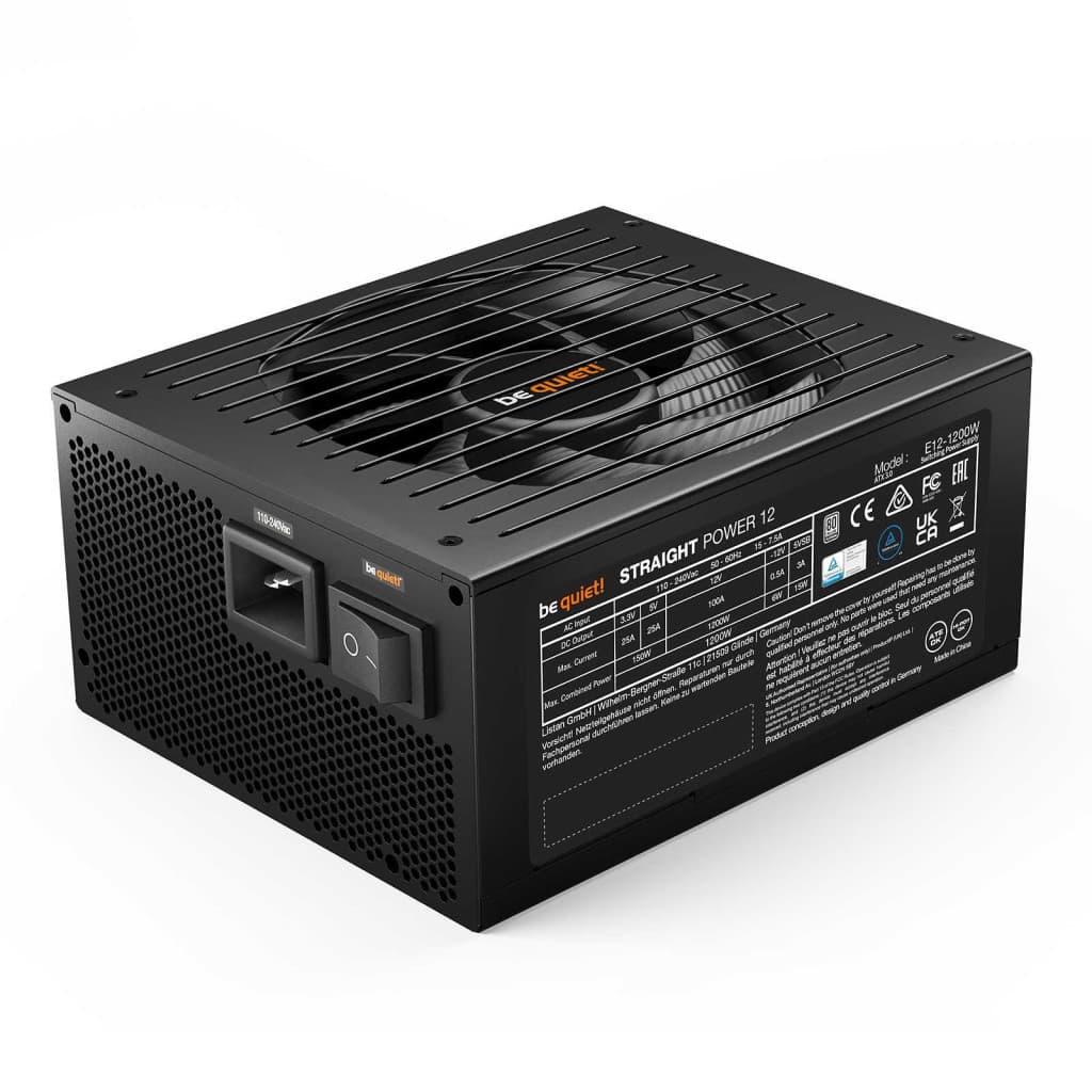 ATX 1200W - Straight Power 12 80+ PLAT - BN339 - BN339 | be quiet!