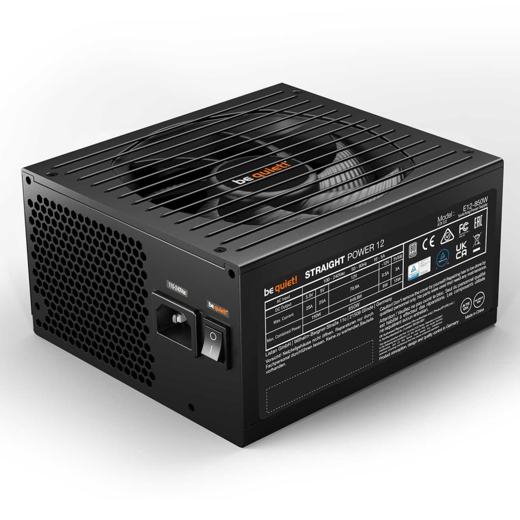 ATX 850W - Straight Power 12 80+ PLAT - BN337 - BN337 | be quiet!