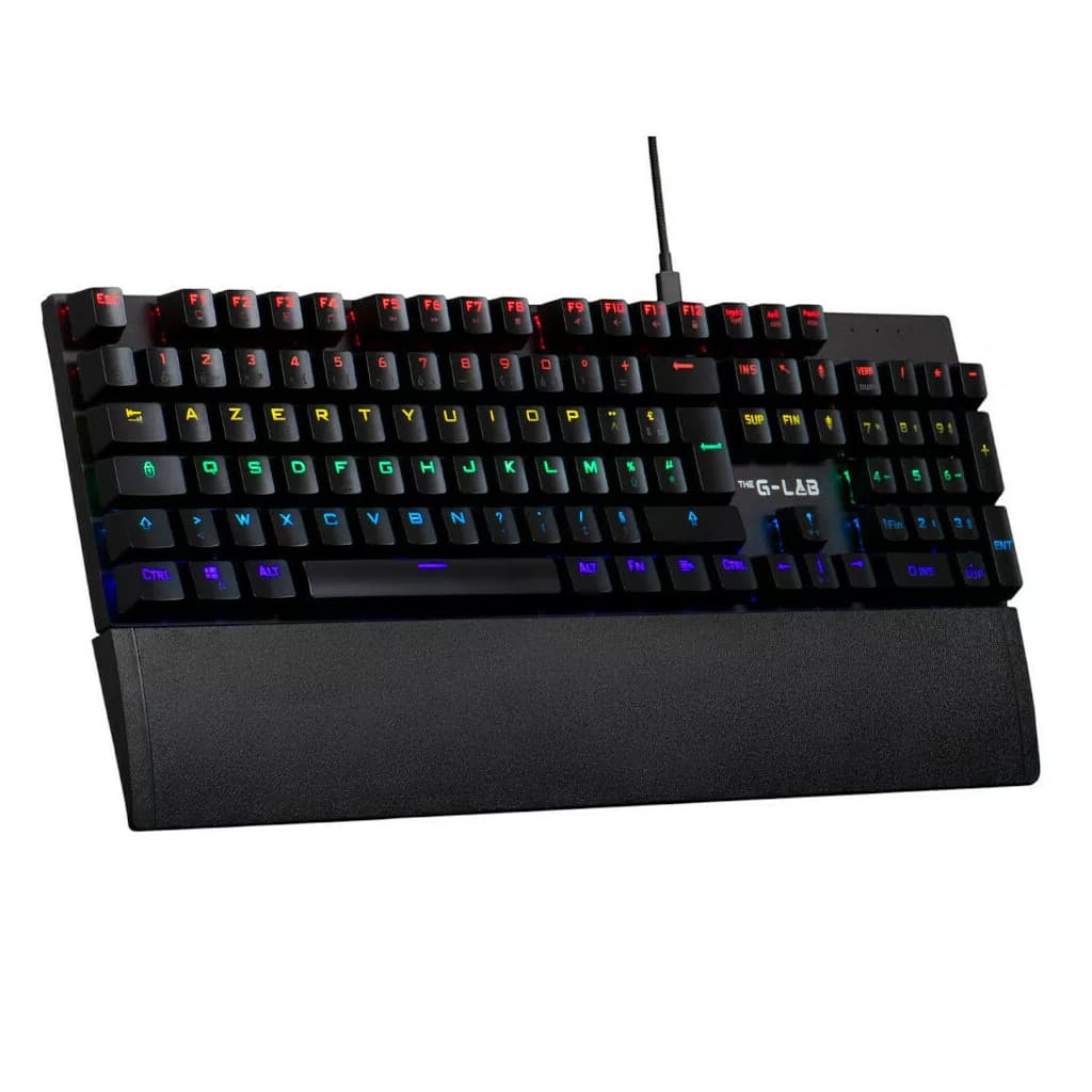 Keyz Carbon Ex - Noir - RGB - Filaire - Switch Tactile - KEYZCARBONEXFR | The G-LAB