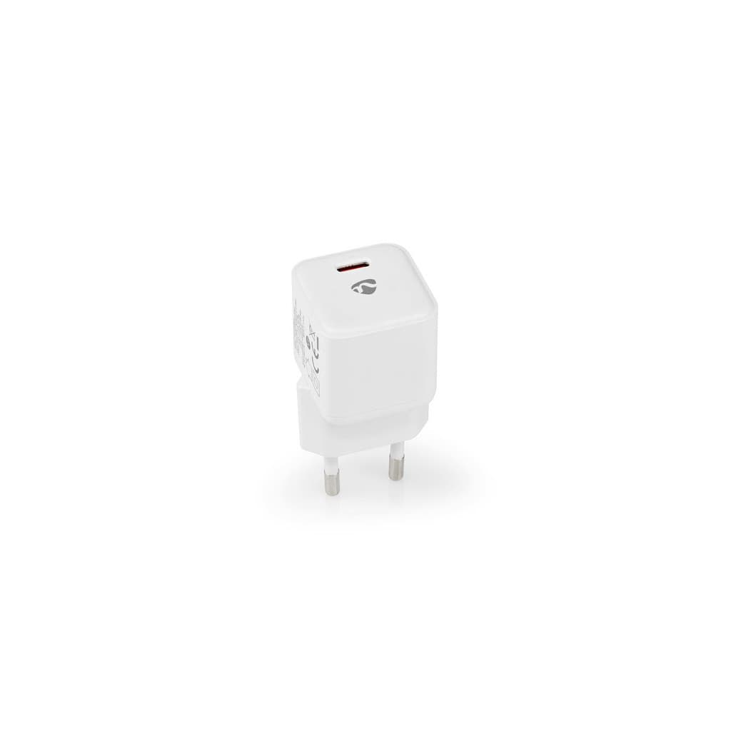 Chargeur mural USB-C - 20W - Charge Rapide - WCMPD20W100WT | Nedis