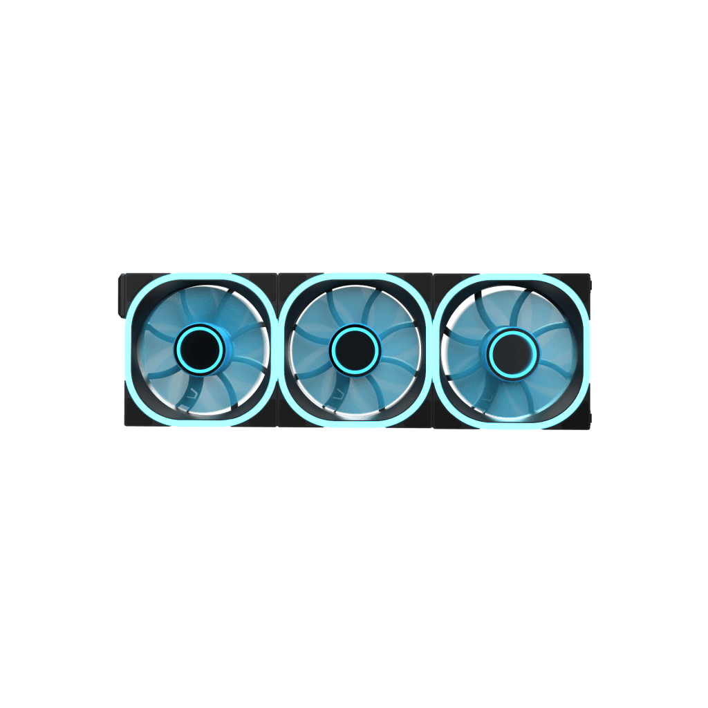 SparkX (3xFans + 1 Contrôleur) - VARSX3C | M.RED