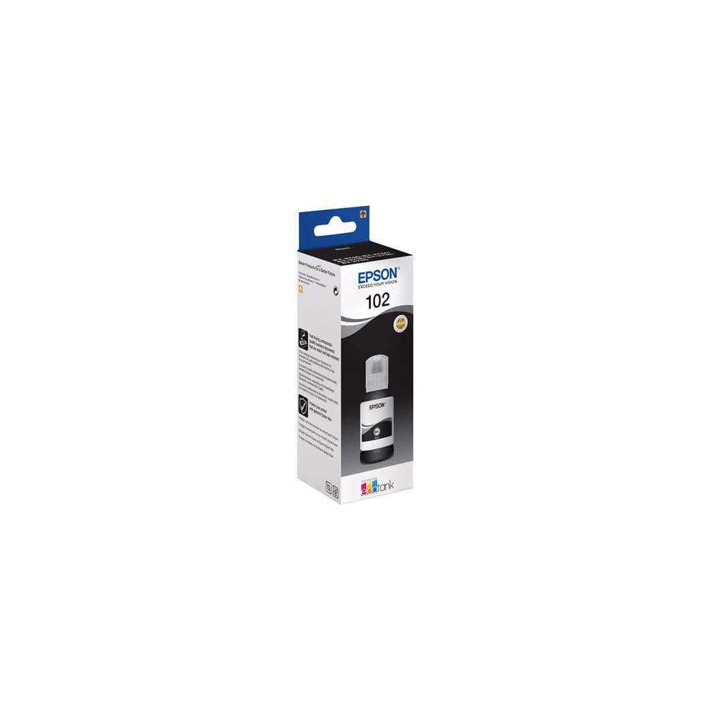 Cartouche D'encre Noire Ecotank 102 - T03R1 - C13T03R140 | Epson