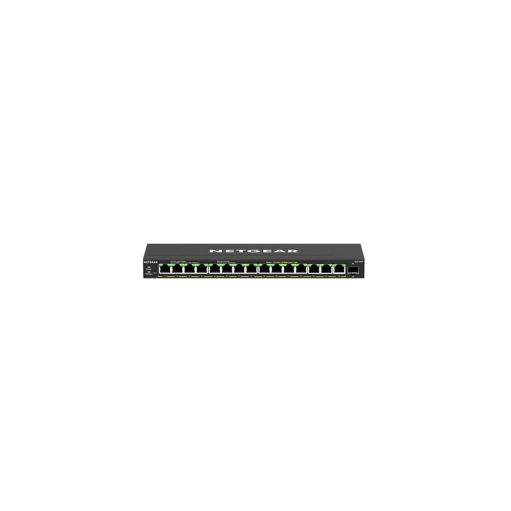 GS316EP-100PES - 10 - 100 - 1000 - Avec POE - Non empilable - Manageable - GS316EP100PES | Netgear