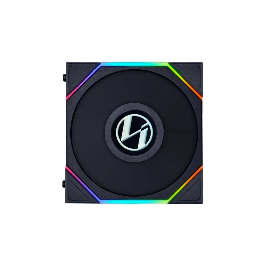 UNI FAN LCD TL120 120mm Noir - kit de 3 - 12TLLCD3B | Lian-Li