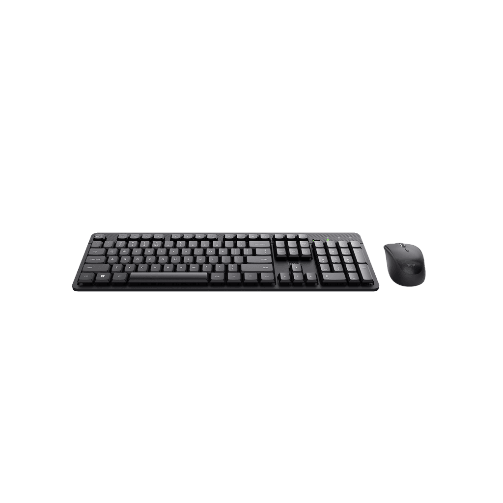 Pack Ody 2 - Clavier - Souris - Sans fil - Noir - 25023 | Trust