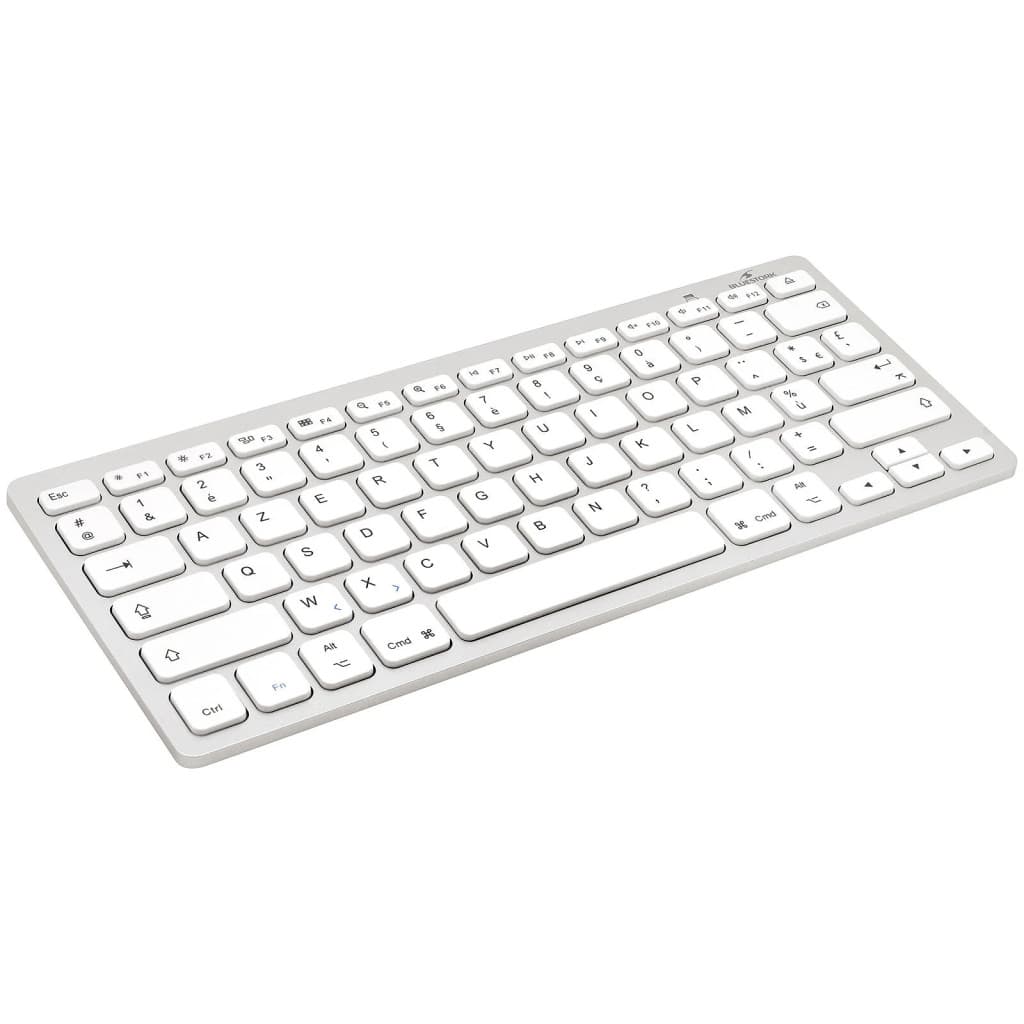 KB Mini Mac R TKL - Bluetooth - Blanc - KBMINIMACRFR | Bluestork