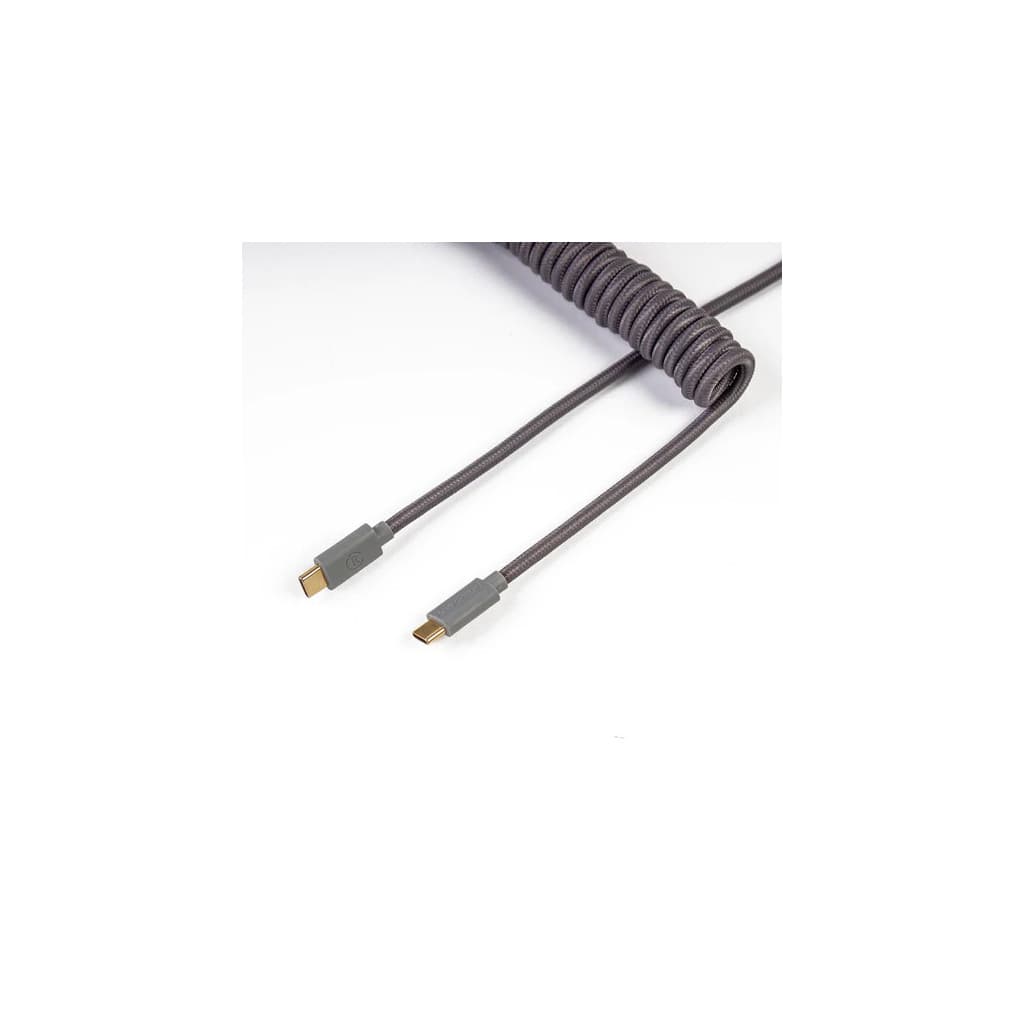 Cable Coiled Aviator - USB C - Gris - CabG | Keychron