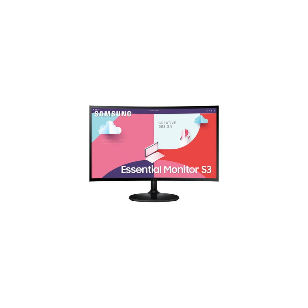 S24C360EAU - 24"Curve FHD - 4ms - VGA - HDMI - 75Hz - FS - LS24C360EAUXEN | Samsung