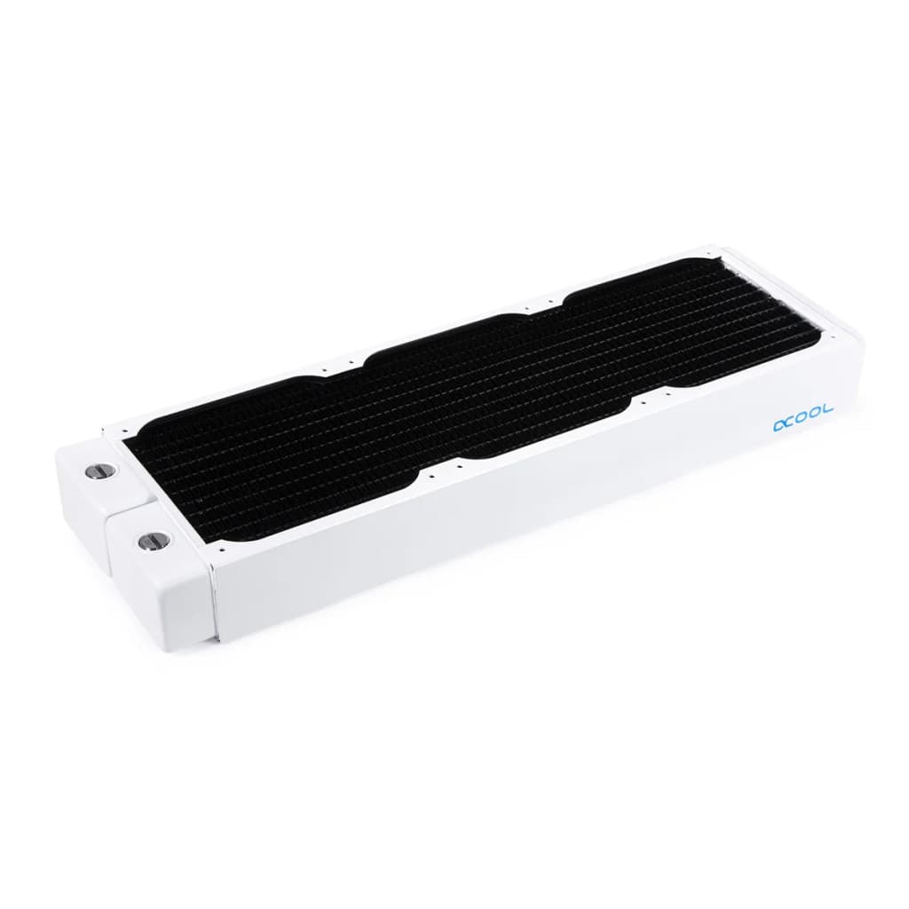 Radiateur 360mm Blanc - HPE-45 Full Cuivre - 10227 | Alphacool