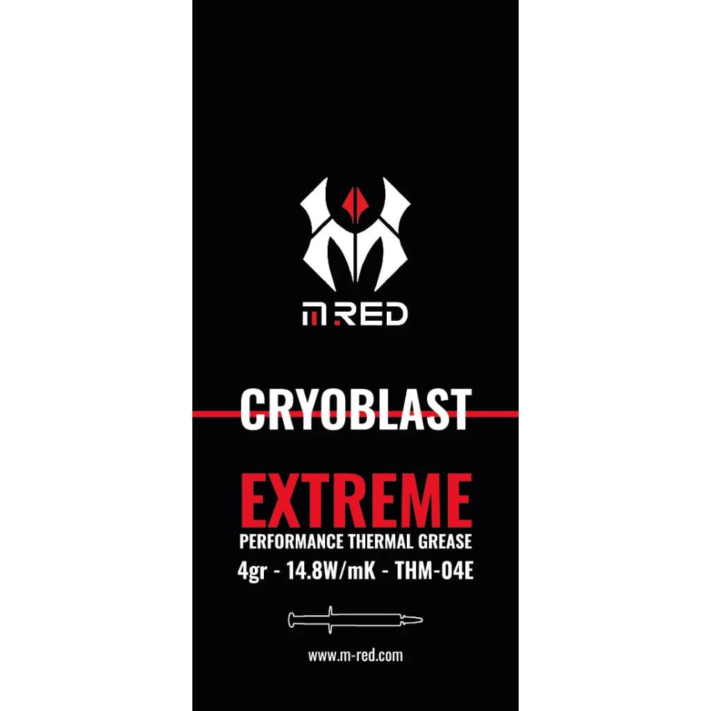 Thermal Paste CRYOBLAST Extreme 4gr - THM04E | M.RED