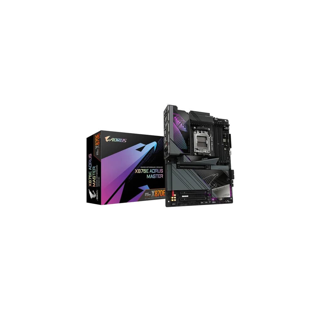 X870E AORUS MASTER - X870 - AM5 - DDR5 - E-ATX - X870EAORUSMASTER | Gigabyte