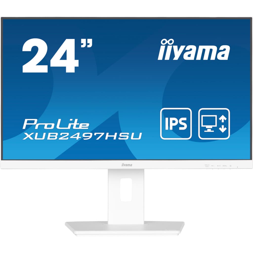 XUB2497HSU-W2 24" FHD - 100Hz - IPS - 1ms - Pivot Blanc - XUB2497HSUW2 | Iiyama