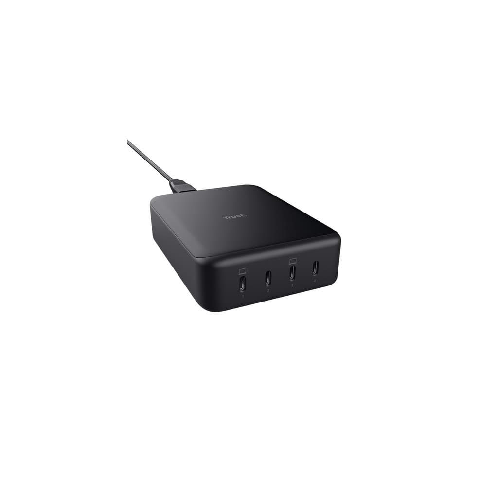 Chargeur de bureau MAXO 240 watts USB-C 4 ports - 25413 | Trust