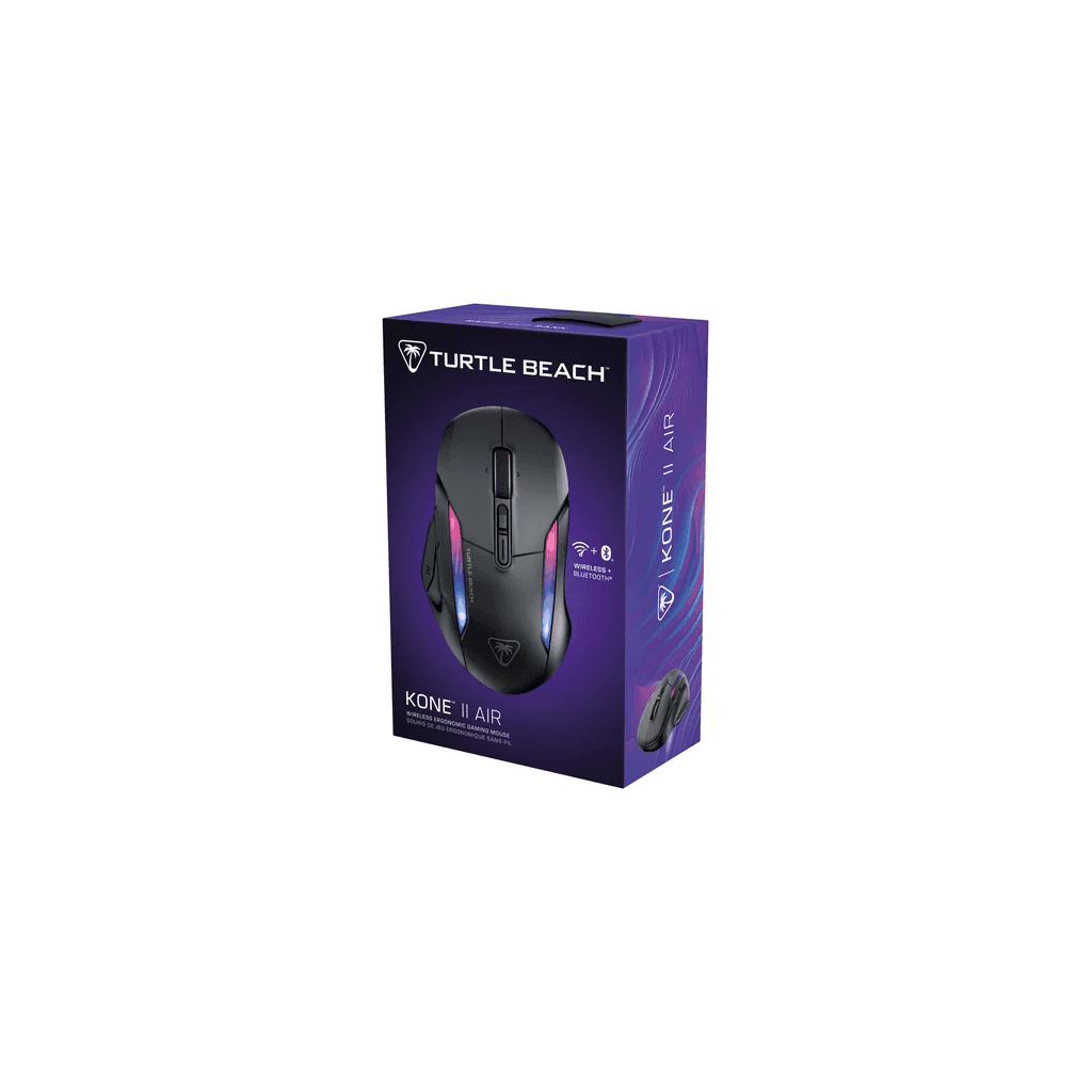 Kone II Air - Sans fil - Bluetooth - RGB - Noir - TBM110405 | Turtle Beach