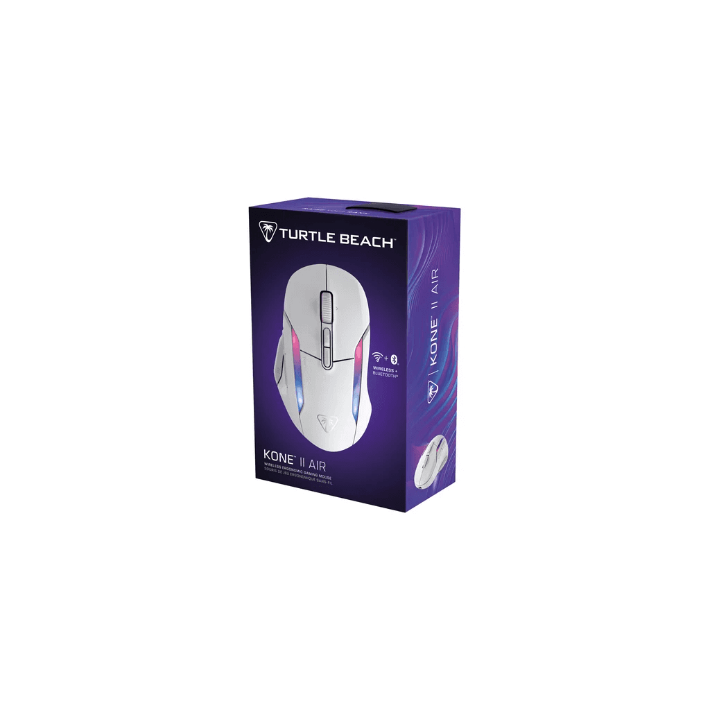 Kone II Air - Sans fil - Bluetooth - RGB - Blanc - TBM110415 | Turtle Beach