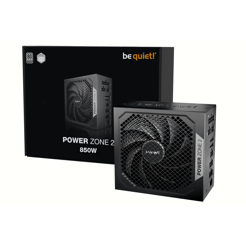 ATX 850W - 80+ Platinum - Power Zone 2 Noir - BP007EU | be quiet!