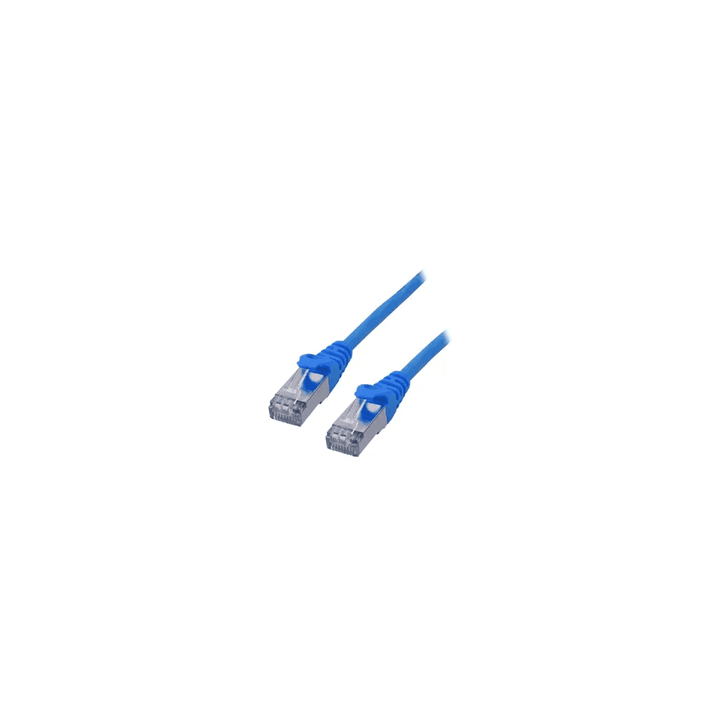Cordon de brassage RJ45 CAT 6 F - UTP - 2m Bleu - FCC6BM2MB | MCL Samar