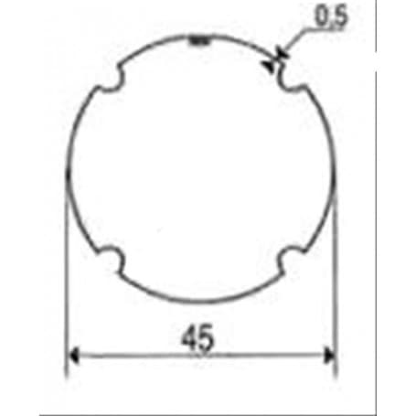 Adaptations pour Moteurs SOMFY / SIMU Ø 40 mm | Tubes ZF 45 - Somfy