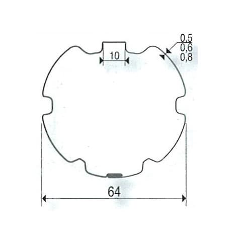 Adaptations pour Moteurs SOMFY / SIMU Ø 50 mm | Tube ZF 64 - Somfy