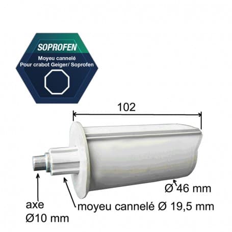 Embout pour tube SOPROFEN Ă 50 mm - Soprofen