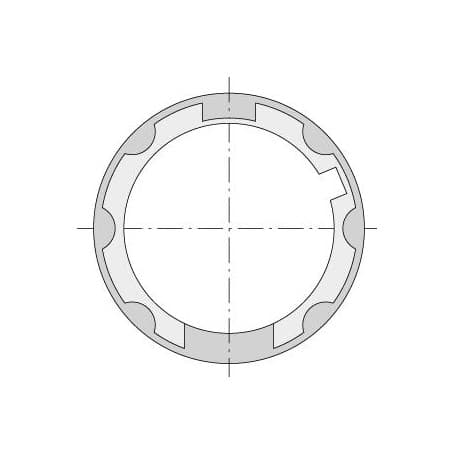 Adaptations pour Moteurs SOMFY / SIMU Ø 60 mm | Tube KITTELBERGER 76 - Somfy