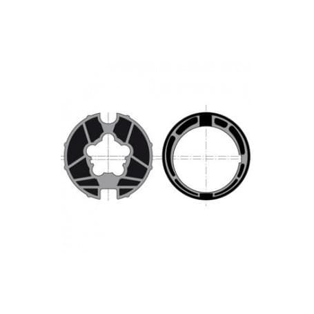 Adaptations pour Moteurs SOMFY / SIMU Ø 60 mm | Tube 78 à goutte plate 12 mm maxi - Somfy