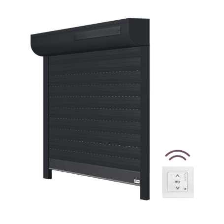 Volet roulant solaire Somfy - Anthracite - Pro Volet