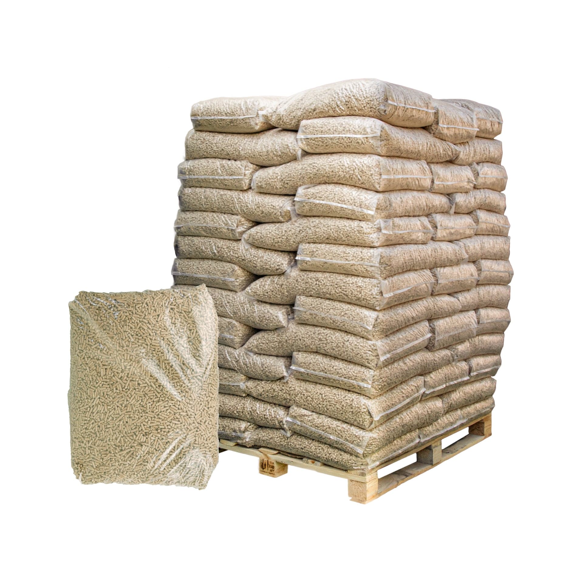 960kg Miscanthus Pellets als Brennstoff inkl. Lieferung - 960 kg