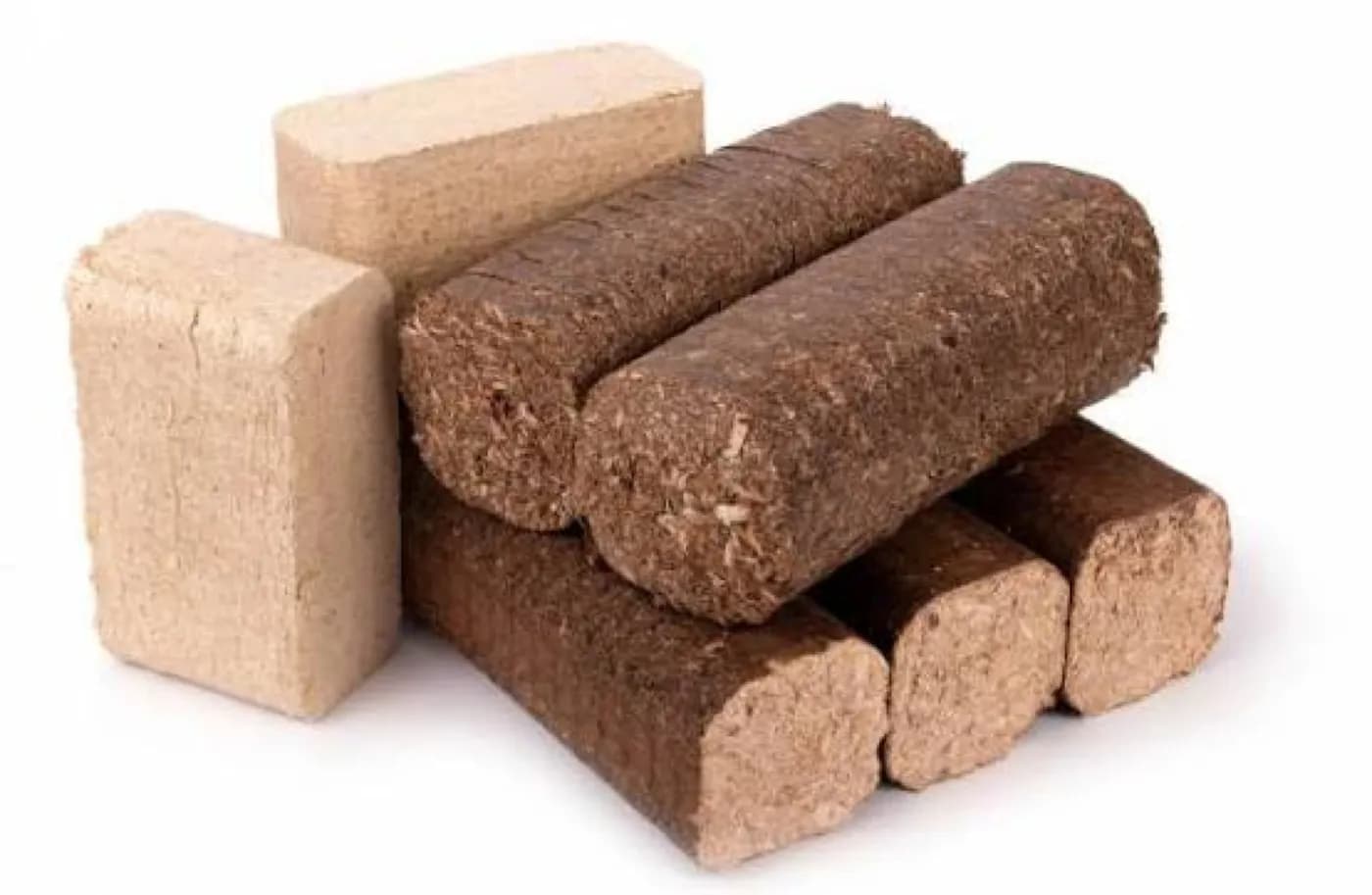Holzbriketts – 20 cm – Sack