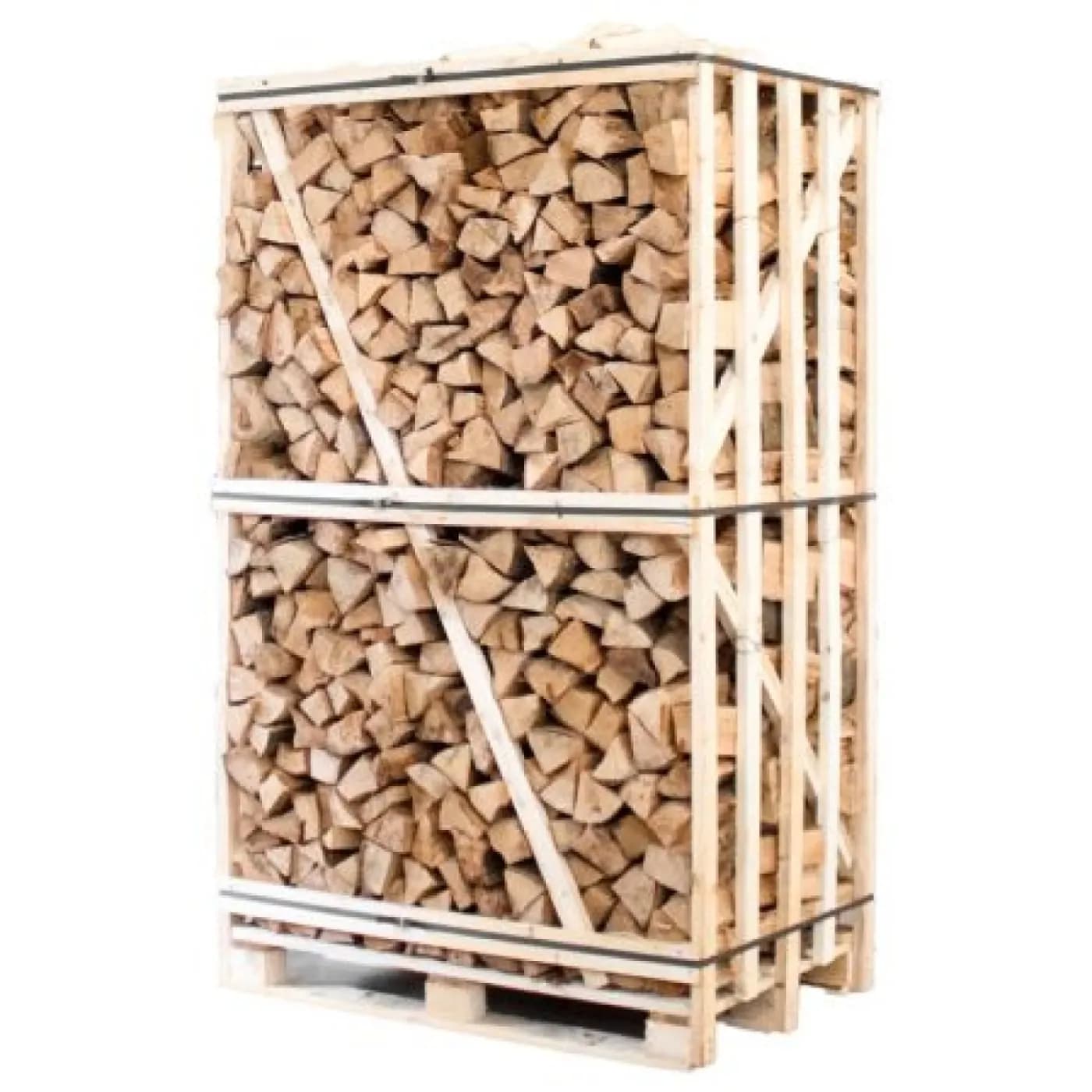 Brennholz Palette Buche 25 cm kammergetrocknet 1,8 RM – 25 cm – Kammergetrocknet (< 15 %) – Palette
