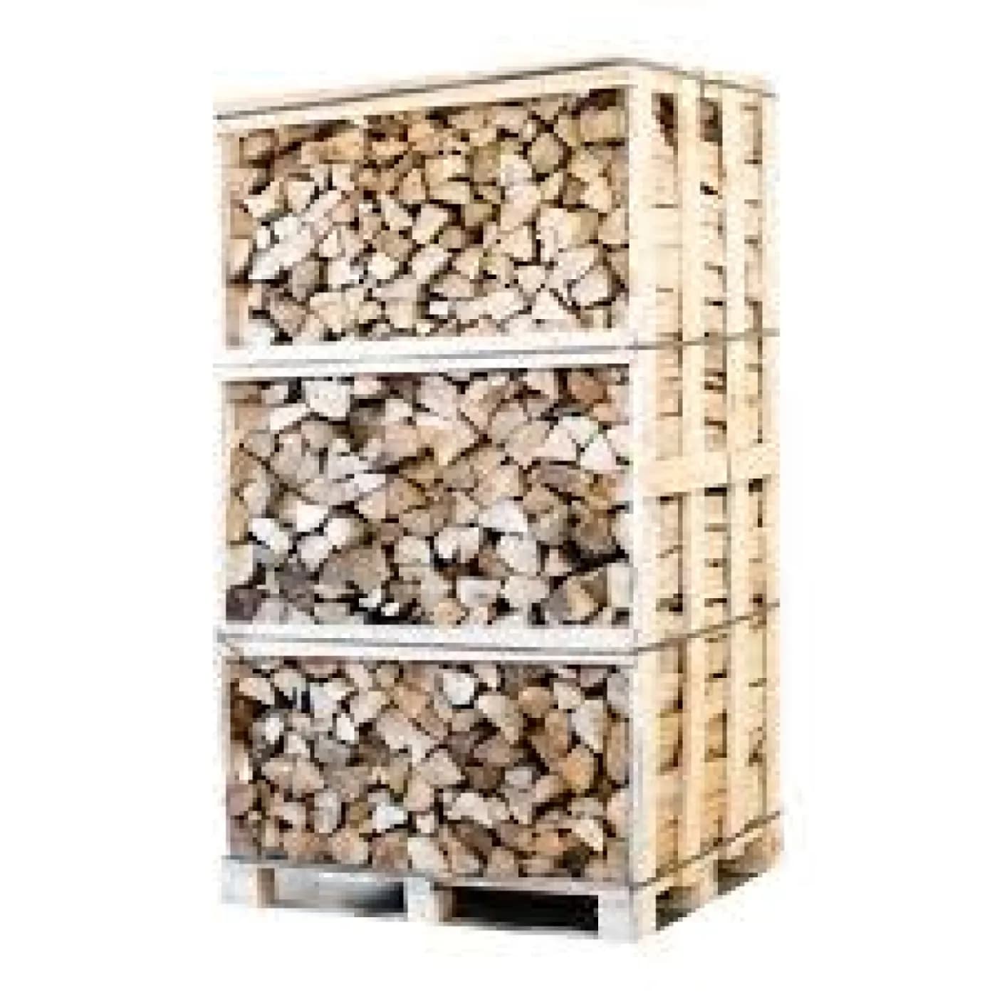 Palette kammergetrocknetes gespalten Hainbuche Brennholz 25cm – 25 cm – Kammergetrocknet (< 15 %) – Palette