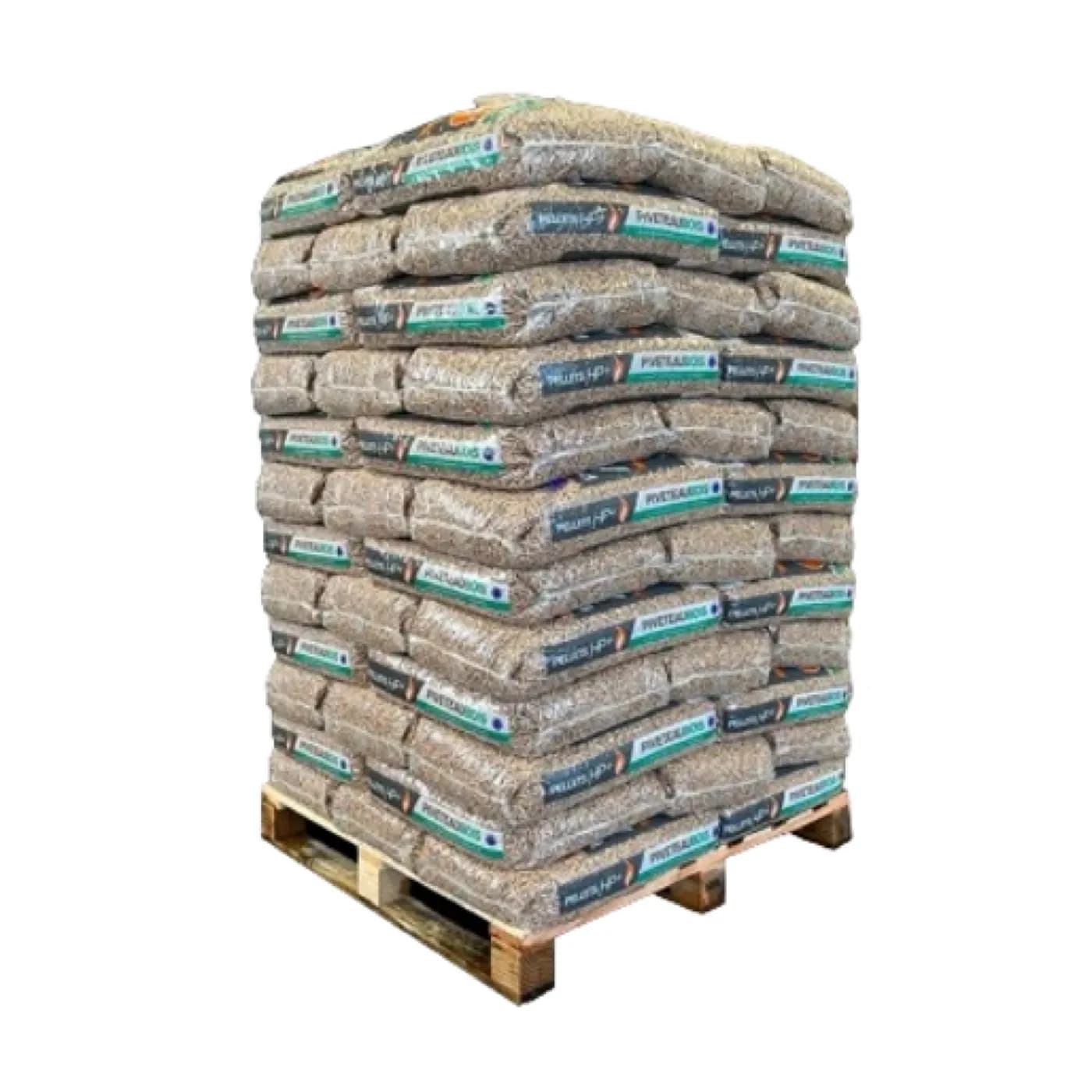 Französische Holzpellets Piveteau HP Palette 1080kg 72 Säcke – Sack