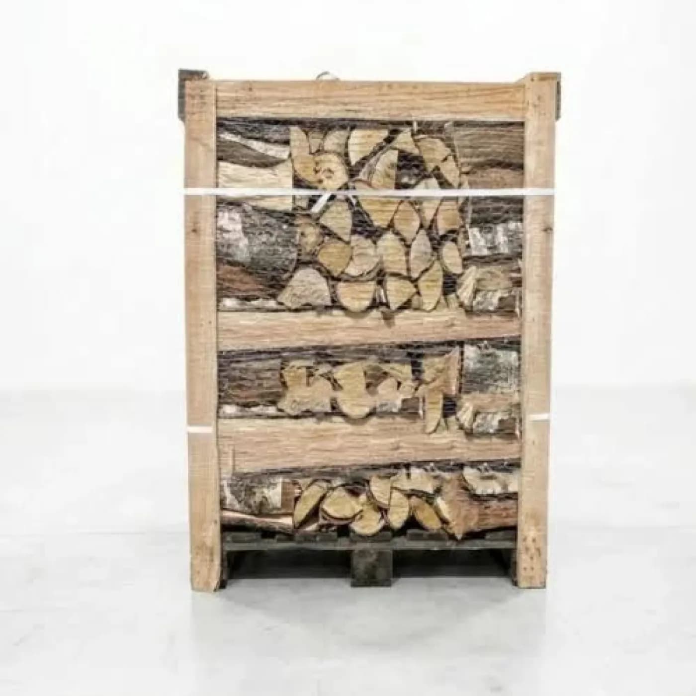 88 Netze kammergetrocknetes gespalten Birke Brennholz 25cm – 25 cm – Kammergetrocknet (< 15 %) – Sack
