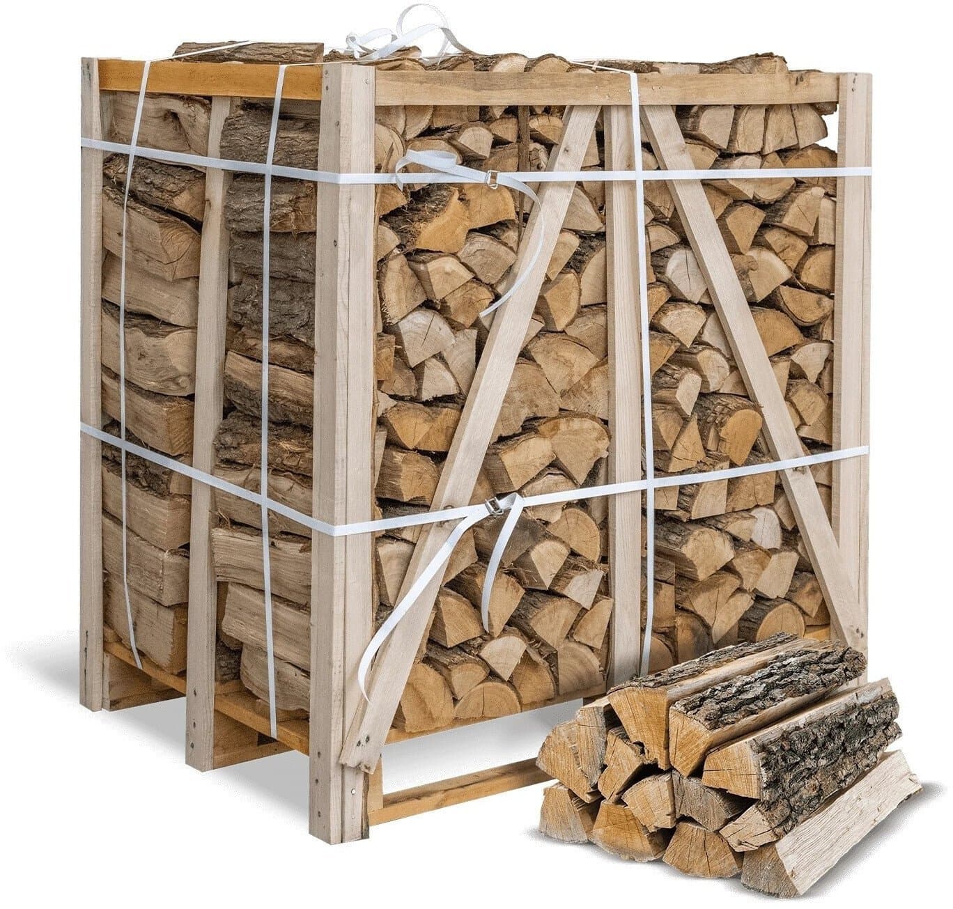 Heizfuxx Brennholz Eiche 25 cm 1 RM 500kg