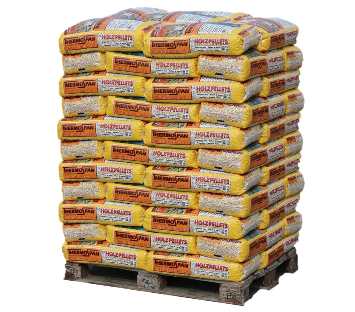Thermospan Holzpellets, 66 x 15 kg