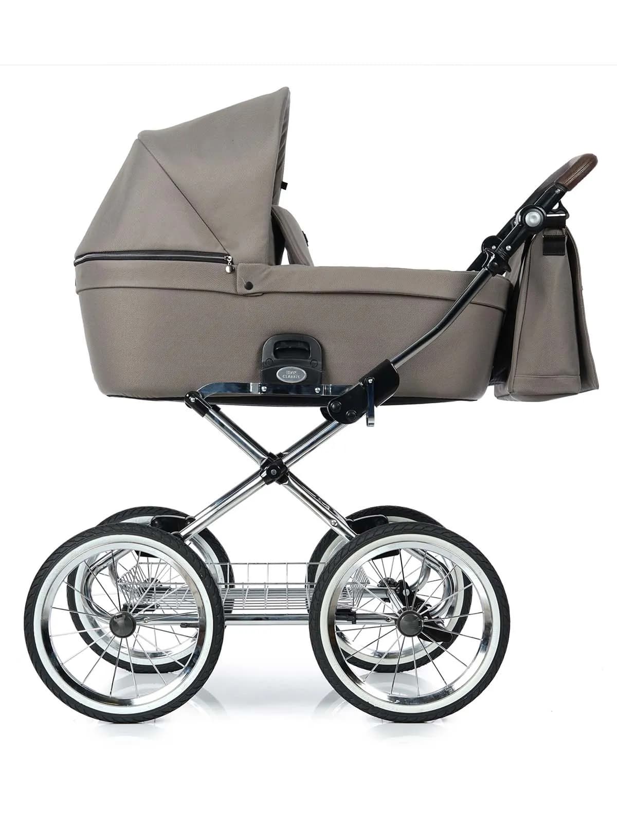 Roan Coss Classic - Klassischer Kinderwagen - 2-in-1-Set - Pure Cashmere