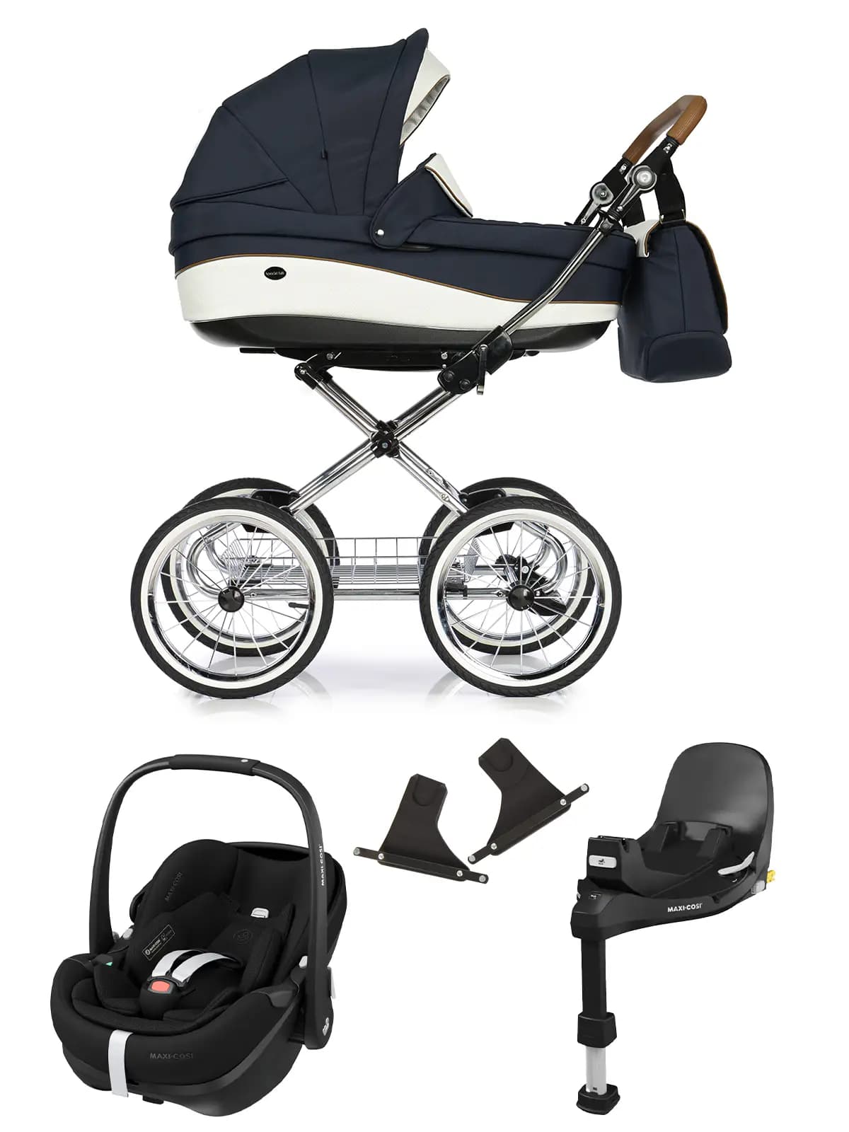 Roan Emma - Klassischer Kinderwagen Bundle - AusfĂĽhrung 2