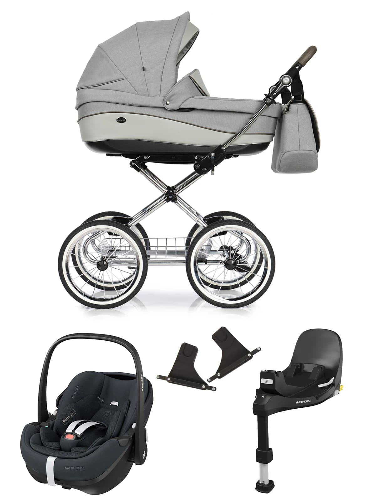 Roan Emma - Klassischer Kinderwagen Bundle - AusfĂĽhrung 6