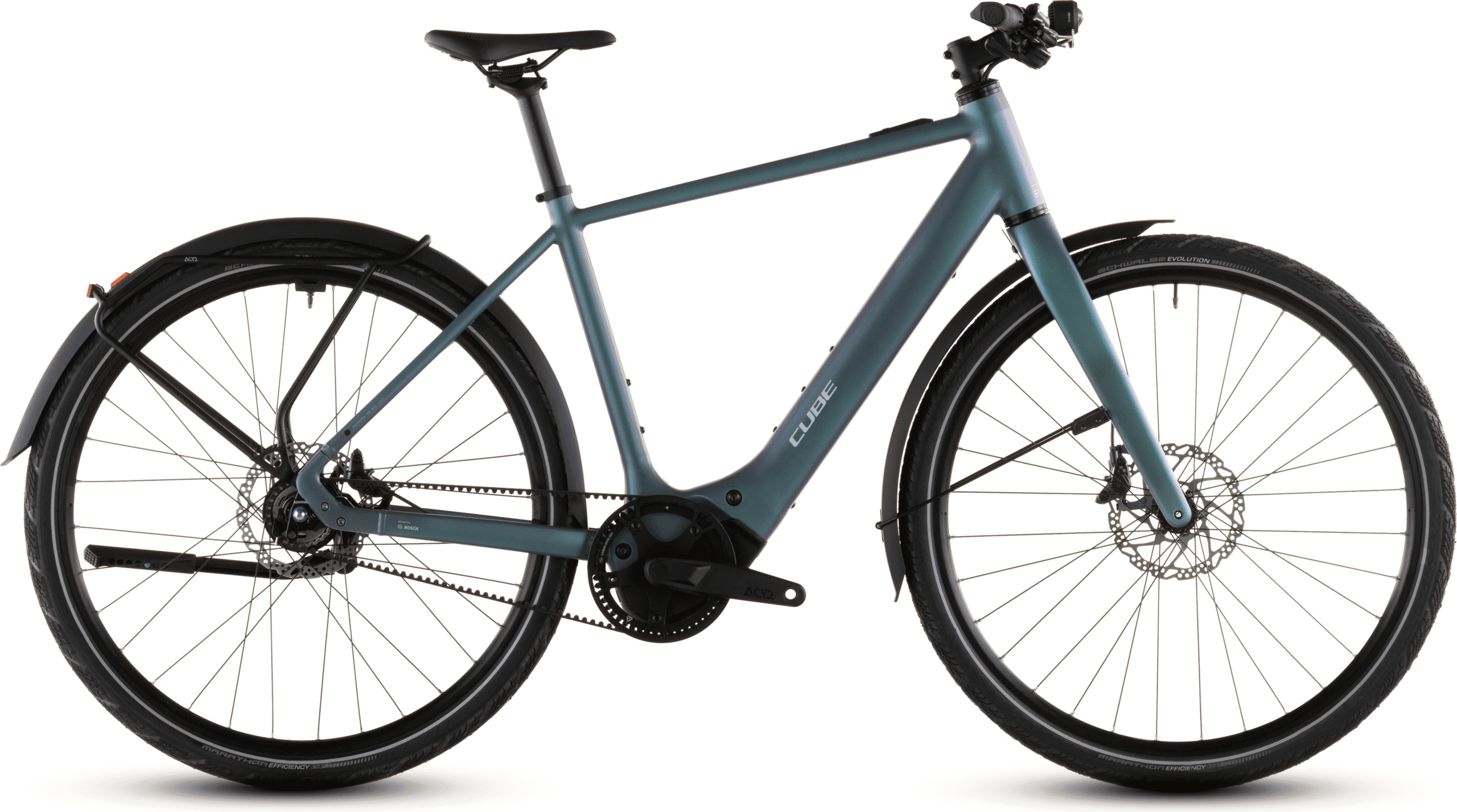 Cube Editor Hybrid SLT 400X FE (2026) | Vélo électrique urbain | smaragdgreyŽnŽprism - Standard