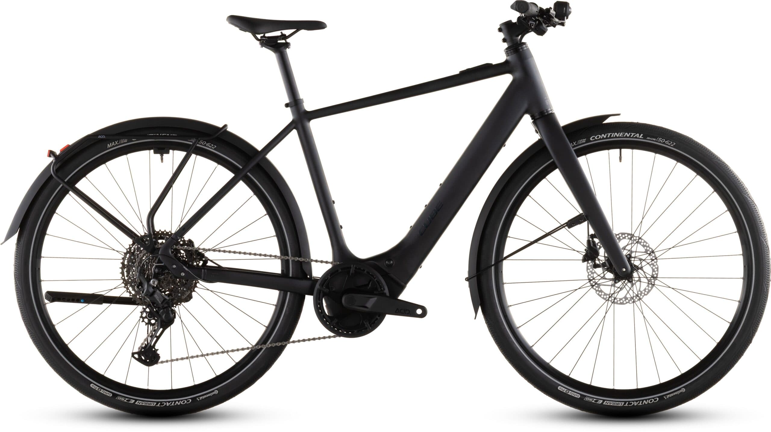 Cube Editor Hybrid Pro 400X FE (2026) | Vélo électrique urbain | coal´n´prism - S