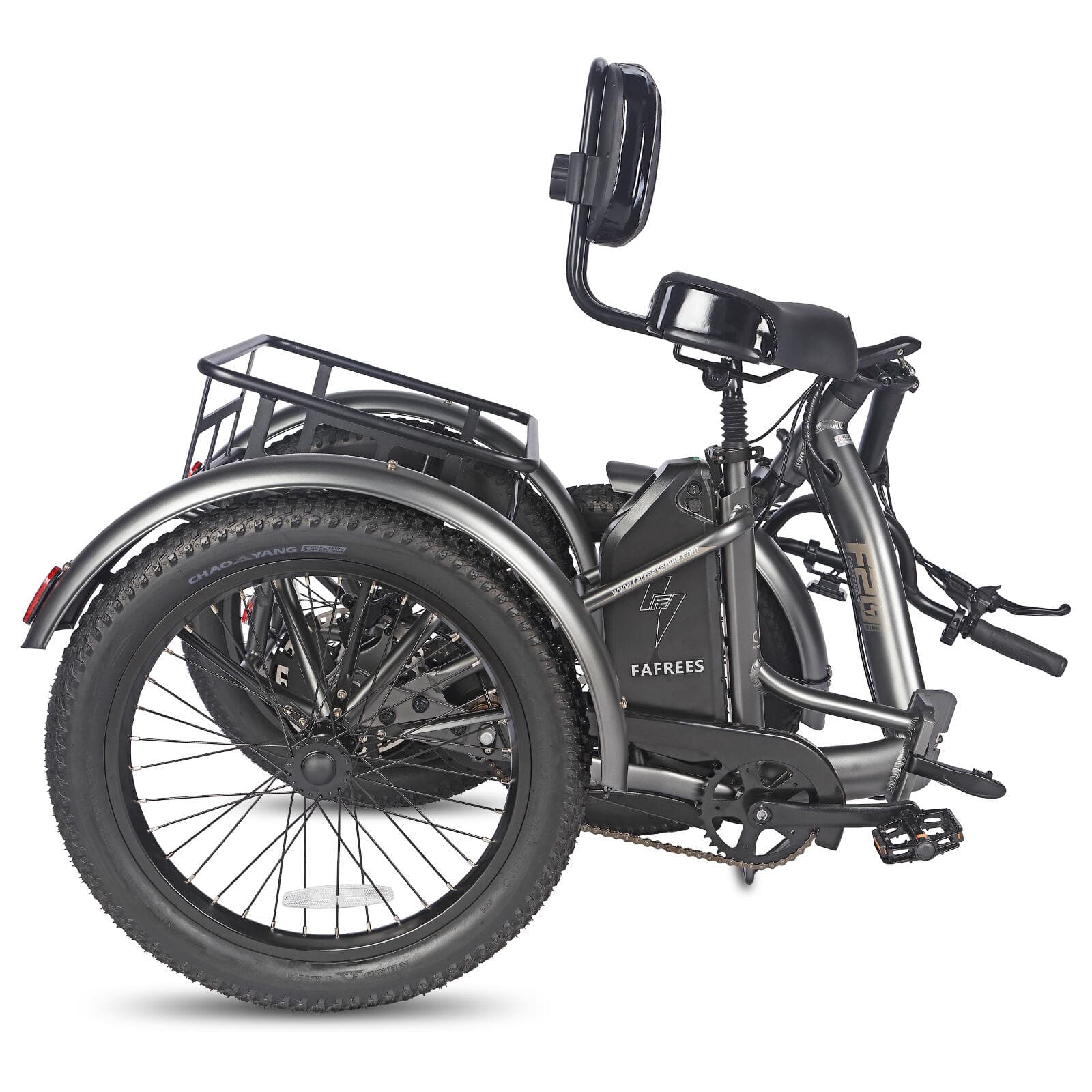 Tricycle électrique pliable Fafrees F20 MATE, batterie 48 V 23,45 Ah - XL