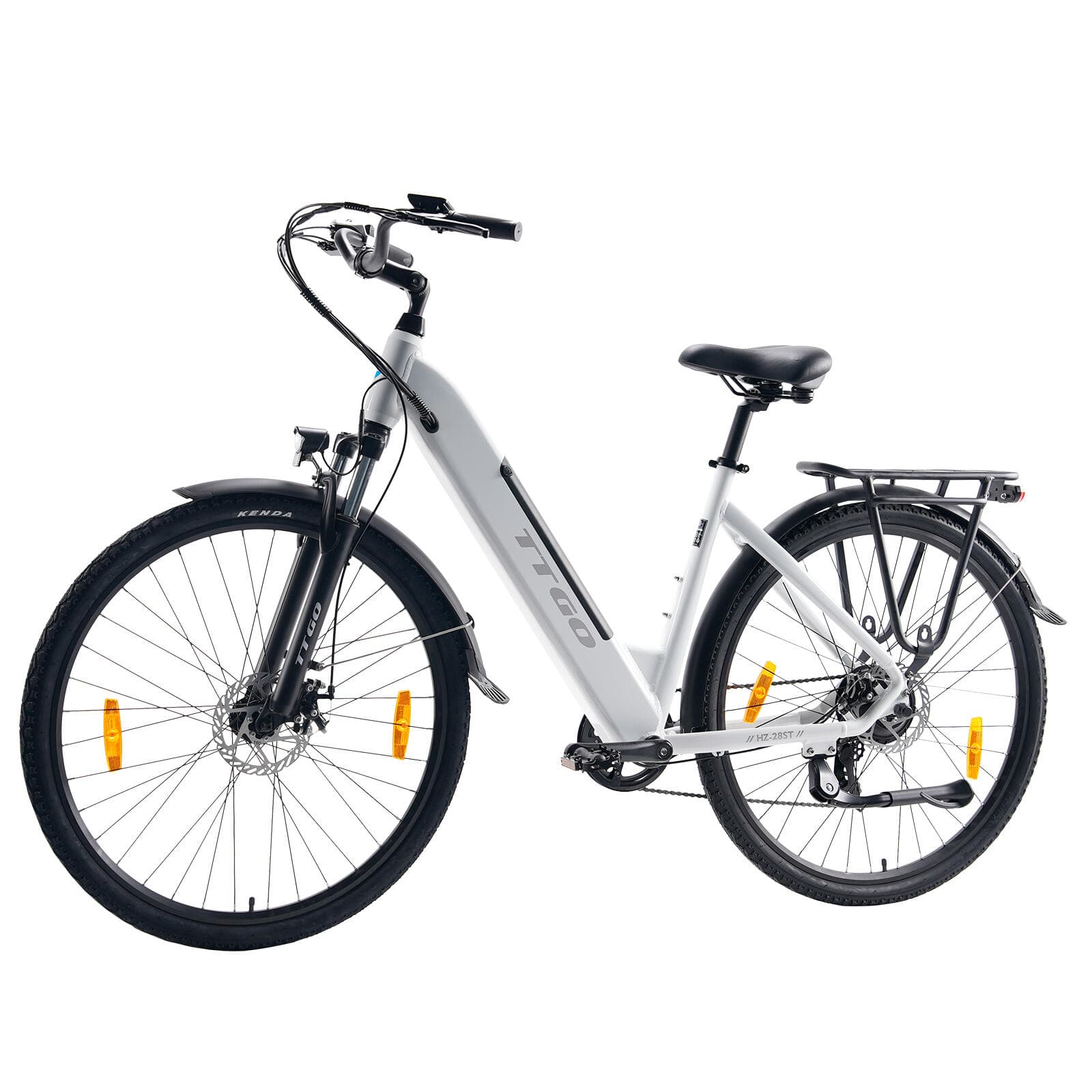 HZ-28ST vélo électrique 28Ⳡalu suspension freins disque 700C 7 vitesses 250W - S