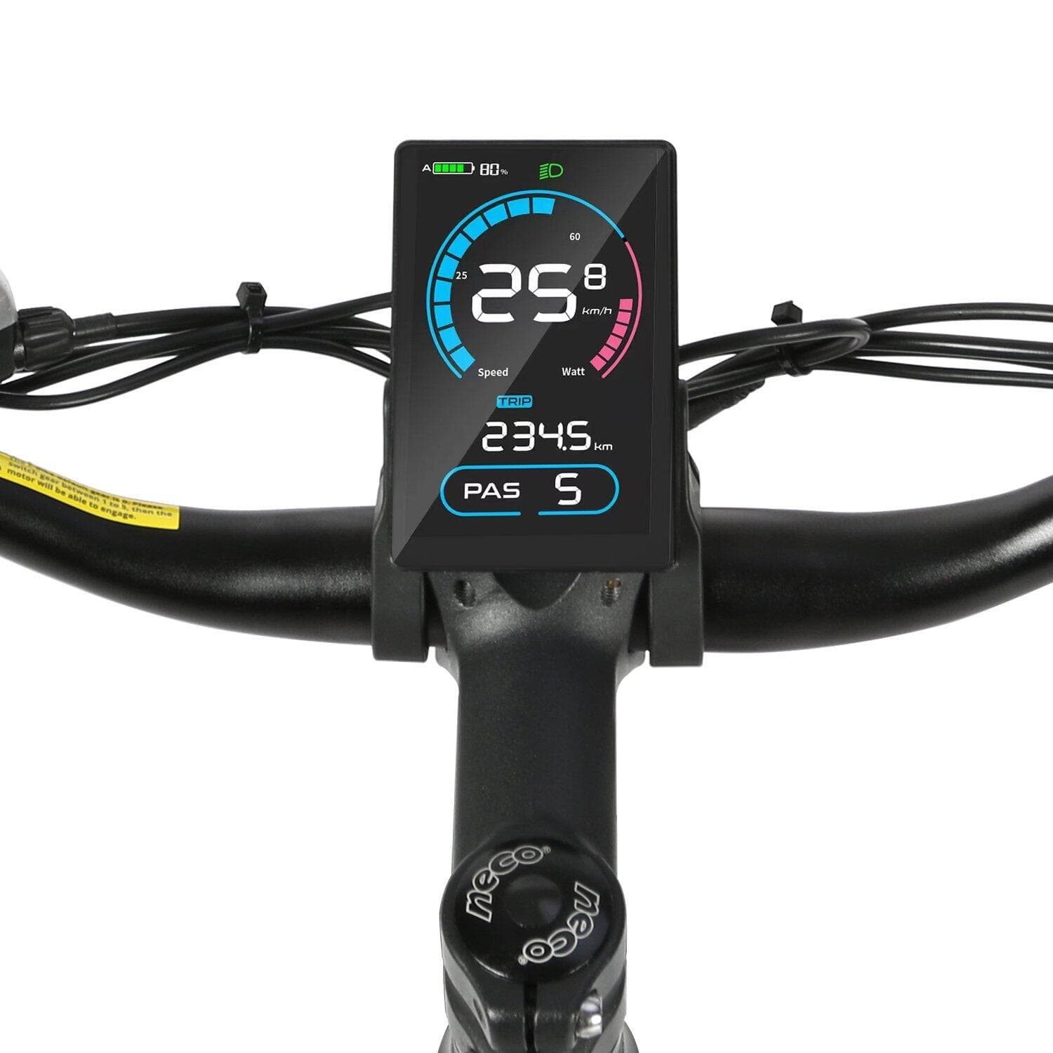Vélo électrique de ville Unisex Adulte 36V 13Ah Shimano 21V USB LCD LED SY26-II - L