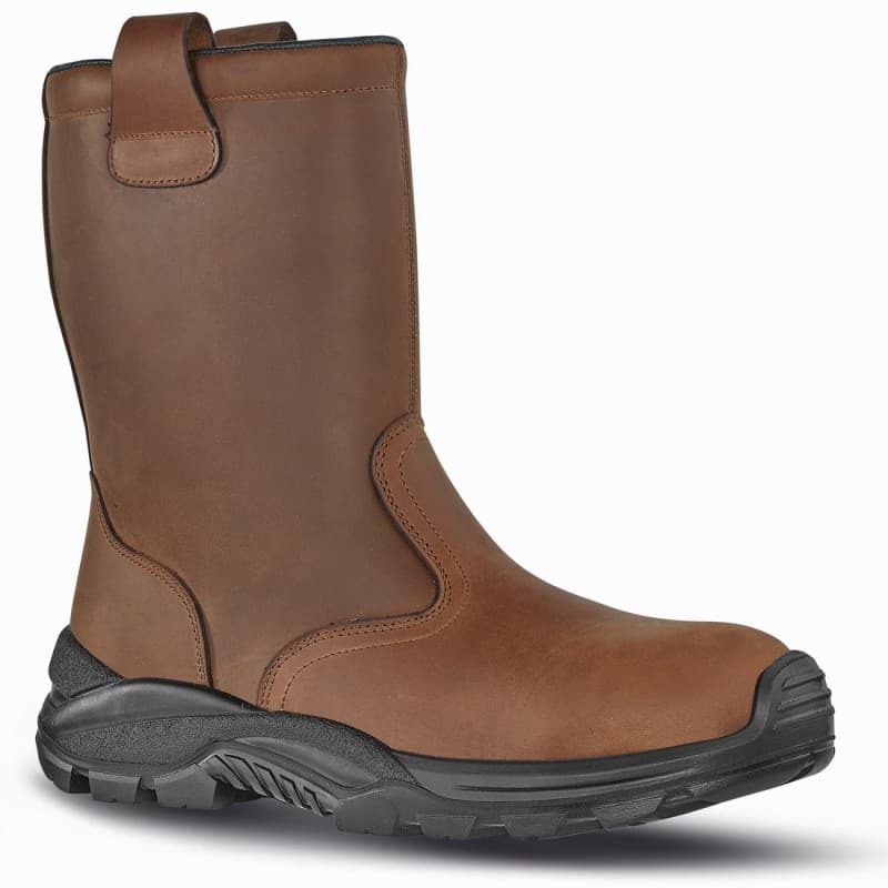 U-Power - Bottes de sécurité anti glissement NORDIC PLUS - Environnements humides - S3 CI SRC - 38 - Marron